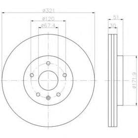Тормозной диск Тормозной диск