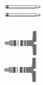 Комплектующие дисковых тормозных колодок Комплектующие дисковых тормозных колодок