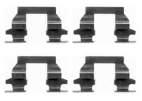 Компоненти дискових гальмівних колодок