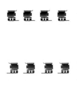 Комплектующие дисковых тормозных колодок Комплектующие дисковых тормозных колодок