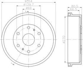 Гальмівний барабан