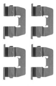 Компоненти дискових гальмівних колодок Компоненти дискових гальмівних колодок