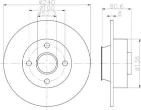 Тормозной диск Тормозной диск