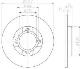 Тормозной диск Тормозной диск
