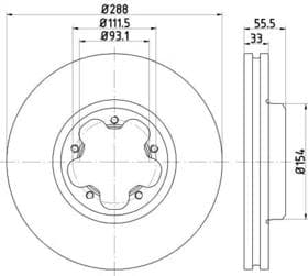 Тормозной диск Тормозной диск