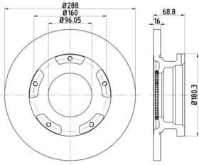 Тормозной диск Тормозной диск