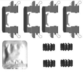 Компоненти дискових гальмівних колодок