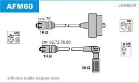 Комплект дротів запалювання