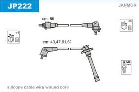 Комплект дротів запалювання
