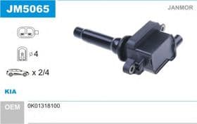 Катушка зажигания Janmor JM5065