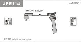 Комплект дротів запалювання Janmor JPE114