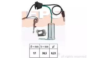 Контактная группа распределителя зажигания