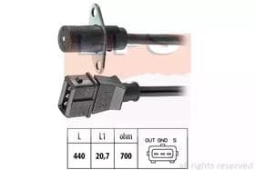 Датчик положення колінчастого вала