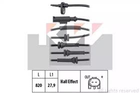 Датчик ABS KW 460140