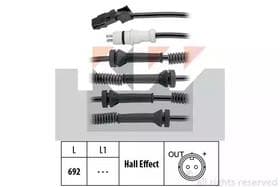 Датчик ABS KW 460149