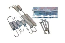 Монтажний комплект барабанних гальмівних колодок Монтажний комплект барабанних гальмівних колодок