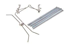 Комплектующие дисковых тормозных колодок Комплектующие дисковых тормозных колодок