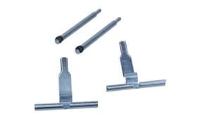 Комплектующие дисковых тормозных колодок Комплектующие дисковых тормозных колодок