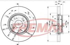 Тормозной диск Тормозной диск