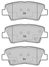 Гальмівні колодки Гальмівні колодки