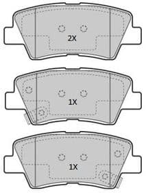 Гальмівні колодки Гальмівні колодки