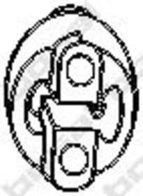 Подвес выхлопной системы