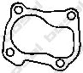 Прокладка приемной трубы