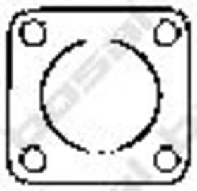 Прокладка приемной трубы