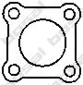 Прокладка приемной трубы