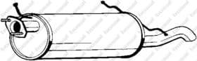 Глушник вихлопних газів кінцевий
