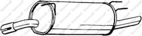 Глушник вихлопних газів кінцевий