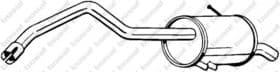 Глушитель выхлопных газов конечный