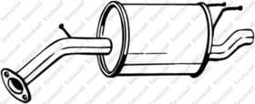 Глушник вихлопних газів кінцевий