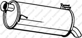 Глушитель выхлопных газов конечный