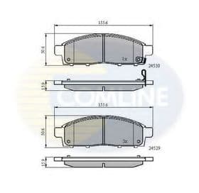 Гальмівні колодки