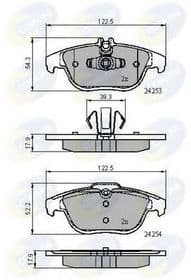 Гальмівні колодки Гальмівні колодки