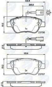Гальмівні колодки Гальмівні колодки