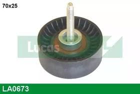 Обводной ролик поликлинового ремня Lucas la0673