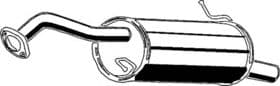 Глушитель выхлопных газов конечный
