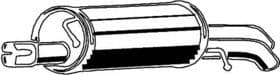Глушитель выхлопных газов конечный