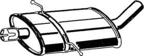 Средний глушитель выхлопных газов