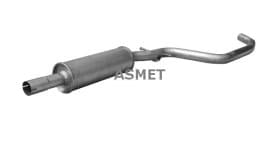 Середній глушник вихлопних газів