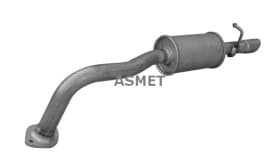 Глушник вихлопних газів кінцевий