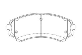 Гальмівні колодки Гальмівні колодки