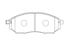 Гальмівні колодки Гальмівні колодки