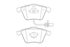 Гальмівні колодки Гальмівні колодки