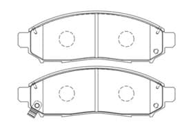 Гальмівні колодки Гальмівні колодки