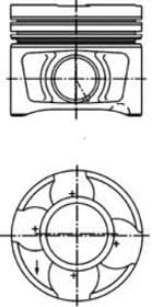 Поршень двигателя