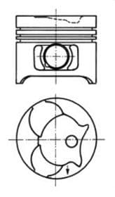 Поршень двигателя Поршень двигателя