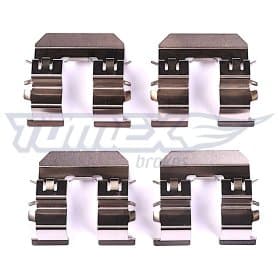 Компоненти дискових гальмівних колодок